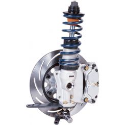 Strange Double Adjt.Alum Strut Package Hd Brake Kit W/4 Pist C