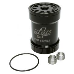 System One Spin On Oil Filter 75 Micron 5.75" X 3.75"D. Alcohol 1