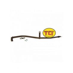 TCI Transmission Dipstick Locking OEM Length Steel Black Paint 4L60E /
