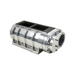 The Blower Shop Blower 8-71 Billet Polished Front Offset, Billet Hi-Heli
