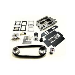 The Blower Shop Bbc Blower Kit, Less Blower Std Deck, 1V Acc, Polished