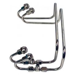 The Blower Shop Billet Dual Carb 4500 Carb Ada Demony Carb Fuel Line Kit