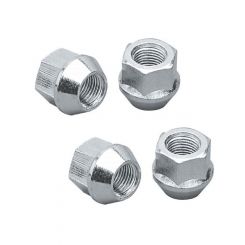 Topline Bulge Open End Acorn Nuts (4) 1/2" Zinc Plated 3/4 Hex (1304B-4)