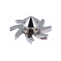 Tuffstuff Billet Alloy Alternator Fan W/ Chrome Steel Pulley (F7679A)