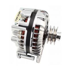 Tuffstuff For Chrysler Altern 100 Amp Chrome Double V Pulley Interna(F8509RCDP)