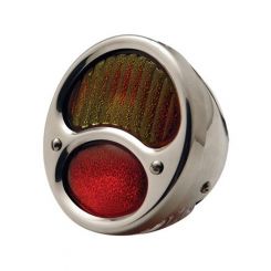 UPI Reproductions 1928-31 Ford S/S Tailight Ea Polished Red Lens (A1002-12VRR)