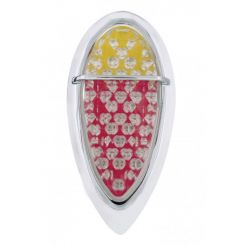 UPI Reproductions 1938-39 Zephyr Taillight Led Red /Amber Ea (AFTL383905ZR)