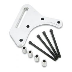 Weiand 6-71 Sbc Idler Pulley Bracket 1/2" Pitch. Polished. Sbc