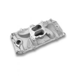 Weiand Bb Chev Street Warrior Oval Po Rt Dual Plane Square / Spread