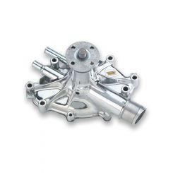 Weiand Ford 5.0 Alloy Water Pump Polished 302 Late