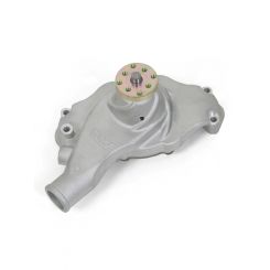 Weiand Bbc Action+ Water Pump - Satin Bbc Short Style 5/8 Shaft