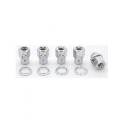 Weld Racing 1/2 Open End Nuts/Washers 5Pk Suit Alumastar Magnum Drag