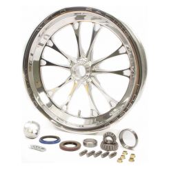 Weld Racing V-Series 15X3.5" 1Pc Polished 1.75 Bs, Strange Spindle