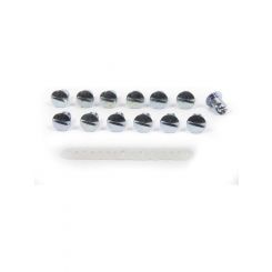 Weld Racing Sprint Mud Cover Fastener Kit - 24Pc Midget Micro