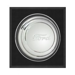 Wheel Vintiques 1941 Ford Hubcap Ea Stainless -Suit Solid/Gennie