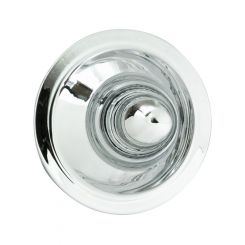 Wheel Vintiques Chrome Bullet Cap 5-1/2 Tall Smooth Suit 14/15 Smoothie