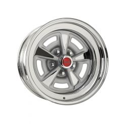 Wheel Vintiques 15X8 Chrome Pontiac Rallye 11 5X4.75 Bc 4.5 Bs S