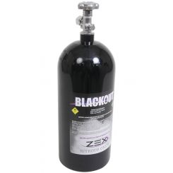 Zex Blackout 10Lb Bottle Incl Valve & -4An Fitting