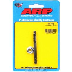 ARP Air Cleaner Stud/Nut Steel Black 1/4"-20 Thread 2.700" Length