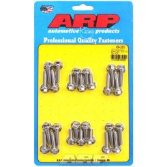 ARP Coil Bracket Bolts Hex Head Stainless Washers Chevy SB LS Qty 16