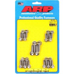 ARP Oil Pan Bolt Kit S/S Hex Ford SB Late Model w/ Side Rails Kit