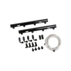 MSD Fuel Rails Atomic EFI Black Plumbing Kit For LS1/2/6 Airforce (MSD-2721)