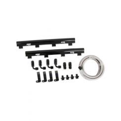 MSD Fuel Rails Atomic EFI Black Plumbing Kit For LS7 Airforce (MSD-2723)
