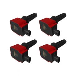 MSD Ignition Coil Direct Replacement Red Ford 2.0/2.3L Ecoboost Set Of 4