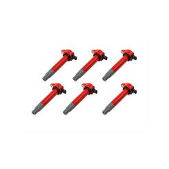 MSD Ignition Coil Blaster Epoxy Red For Chrysler Dodge Jeep Set Of 6