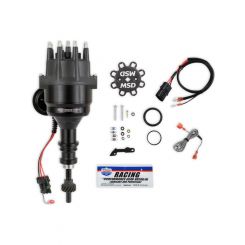 MSD Pro Billet Ready To Run Black Distributor For Ford 289/302