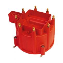MSD Distributor Cap Extreme Male/HEI-Style Red Clamp-Down Pro-Gm V8