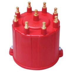 MSD Distributor Cap Male/Hei-Style Red Screw-Down Gm V8