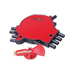 MSD Distributor Cap and Rotor Kit Screw-Down Buick Pontiac 5.7 (MSD-8481)