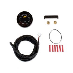 AEM X-Series Digital Volt Gauge 8~18V Black Bezel & Black Faceplate