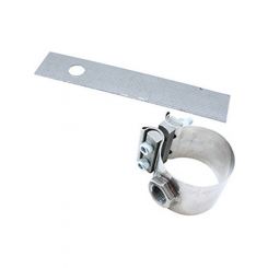 AEM Oxygen Sensor Mount No-Weld Band Clamp Natural 2.50"