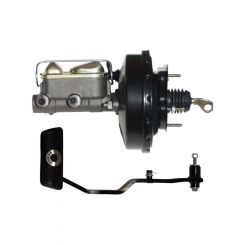 Leed Power Brake Booster 9" 1" Bore Master Cylinder Automatic Brake Pedal