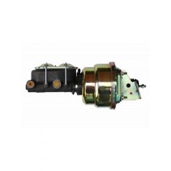 Leed Power Brake Booster 7" Dual Power Booster 1-1/8" Bore Master (Zinc)
