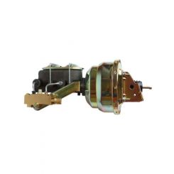 Leed Power Brake Booster 8" Dual 1-1/8" Bore Master Disc/Disc Zinc
