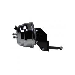 Leed Brake Booster Power Brake Vacuum Dual Diaphragm 8" Dia. Steel Chrome