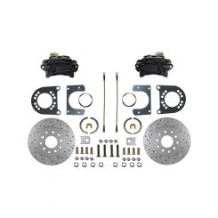 Leed Rear Disc Brake Conversion Kit Cross Drilled 283mm