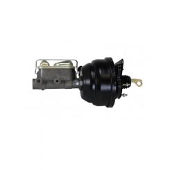Leed Master Cylinder & Brake Boost Assembly 1" Bore 8" Black Kit