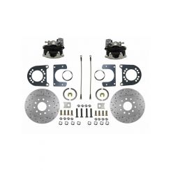 Leed Rear Disc Brake Conversion Kit Cross Drilled 283mm