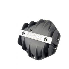 B&M Differential Cover Natural Finned B&M Logo GM 10.5" 14-Bolt Cover