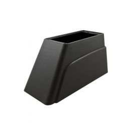 B&M Shifter Cover Plastic Black Mega Shifter