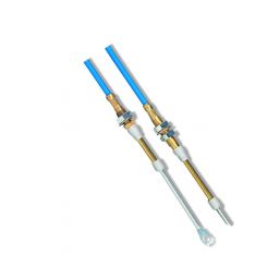 B&M Shifter Cable Unimatic 5 Ft. Morse Style Ends Blue