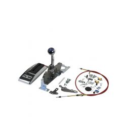 B&M Automatic Shifter Quicksilver Cable Operated Chevy TH350 TH400 Kit