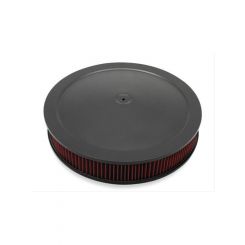 Holley 16 X 3 Chrome or EDP Black Drop-Base Air Cleaner 7-1/4 Neck
