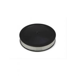 Holley 16 X 3" Chrome or EDP Black Drop-Base Air Cleaner 7-1/4" Neck