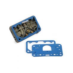 Holley Carburettor Metering Block Cast Aluminum Silver R80541-1