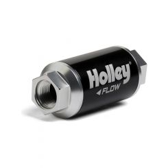 Holley Fuel Filter Inline Paper 10 Microns 100 GPH 3/8" NPT Female